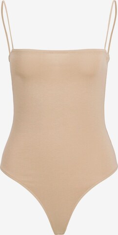 Body a maglietta 'IVY' di JJXX in beige: frontale