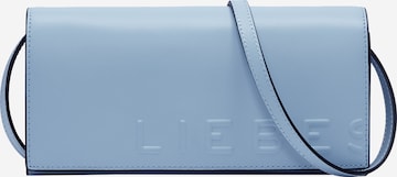 Liebeskind Berlin Clutch in Blauw: voorkant