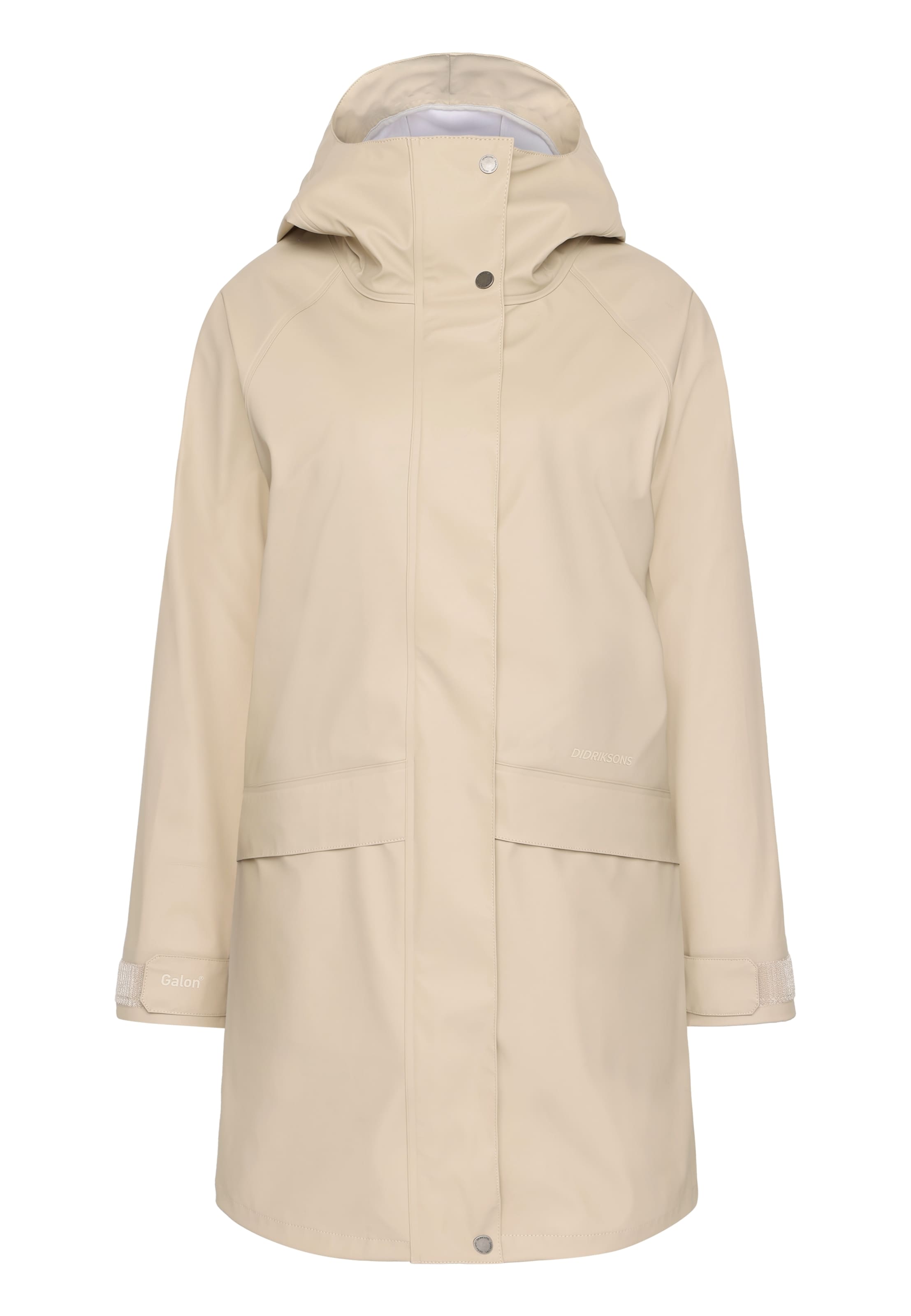 Didriksons Raincoat 'Elly' in Beige: front