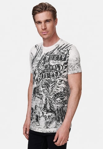 Rusty Neal T-Shirt in Grau: Vorderseite