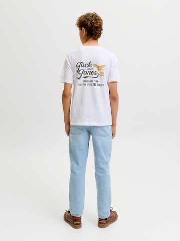 Jack & Jones Junior Тениска 'JJLEGEND' в бяло