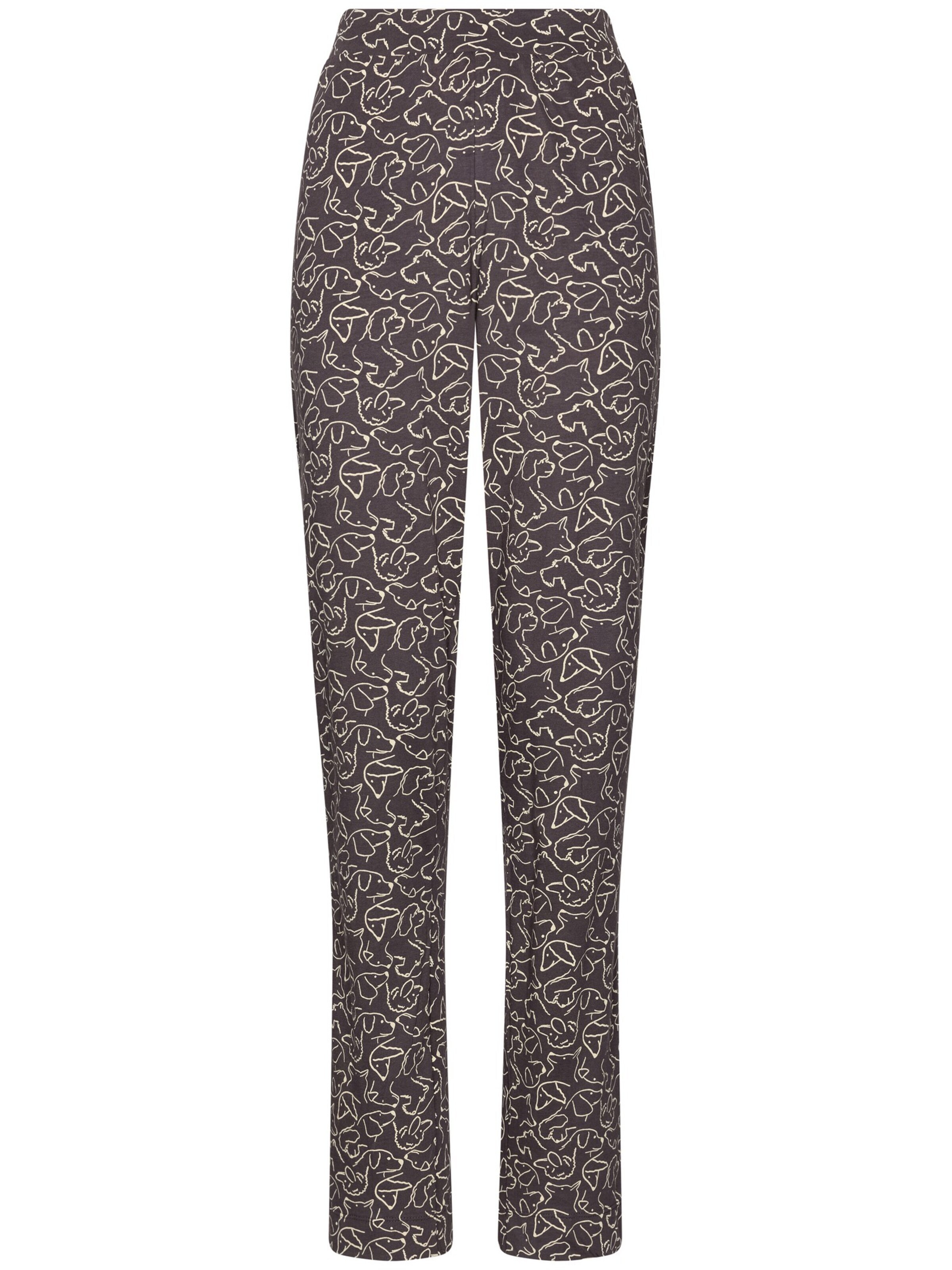 Rebelle Pajama 'Furry Friend' in Grey