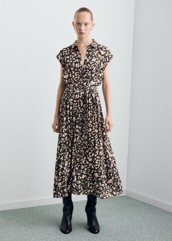 MANGO Dress 'Apple-w' in Brown: front
