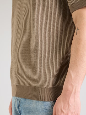 Jack & Jones Premium - Jersey 'JPRBLAPRESTON' en marrón