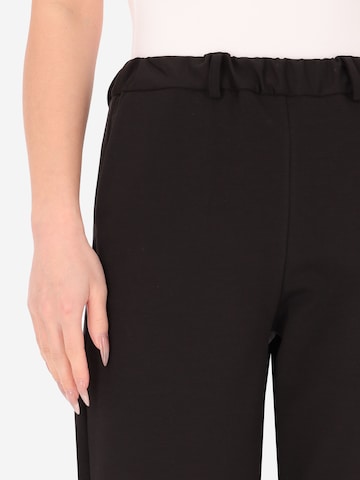 Distretto12 Loosefit Broek 'Milano' in Zwart