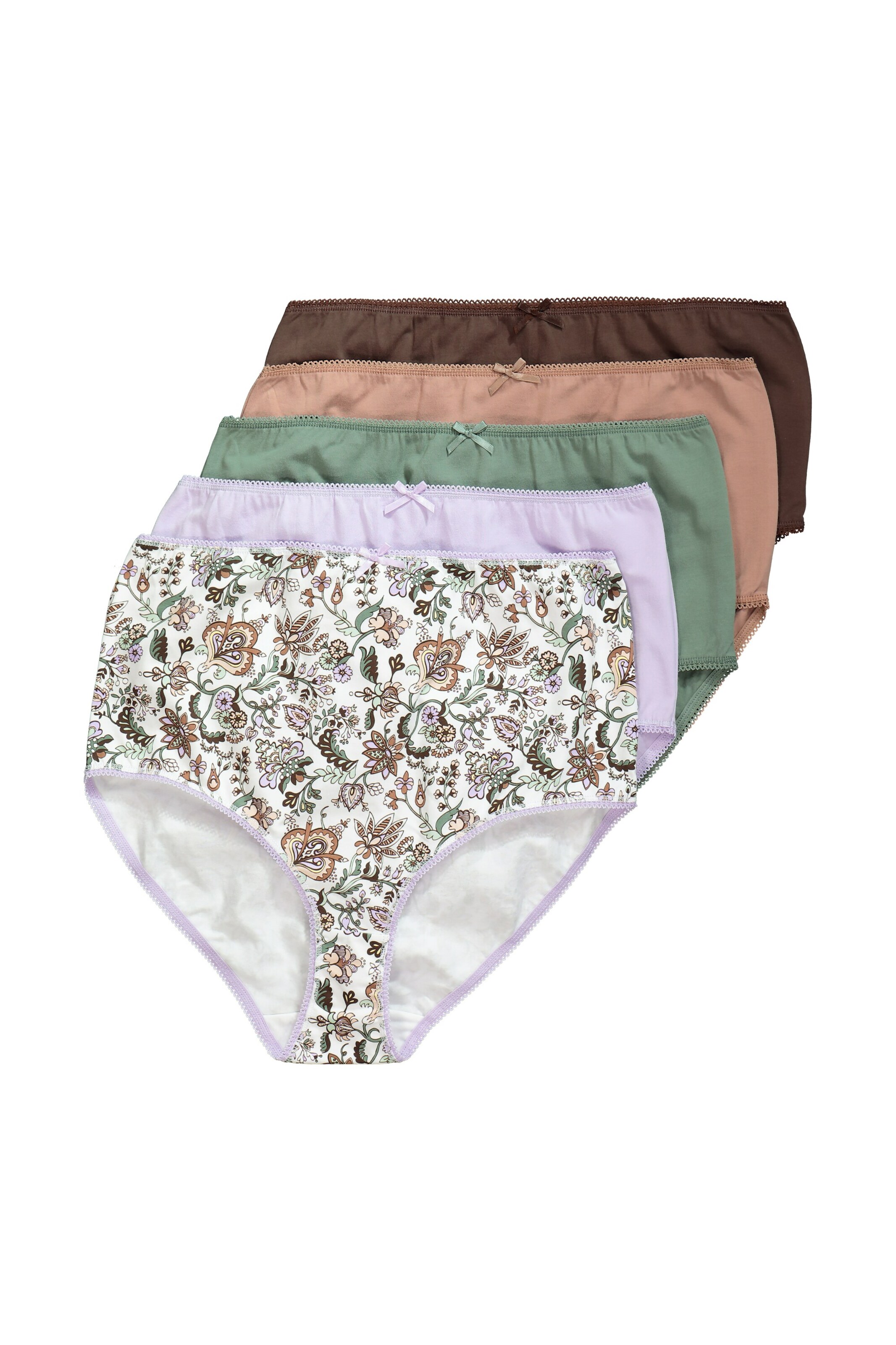 Ulla Popken Slip in Mischfarben: Vorderseite