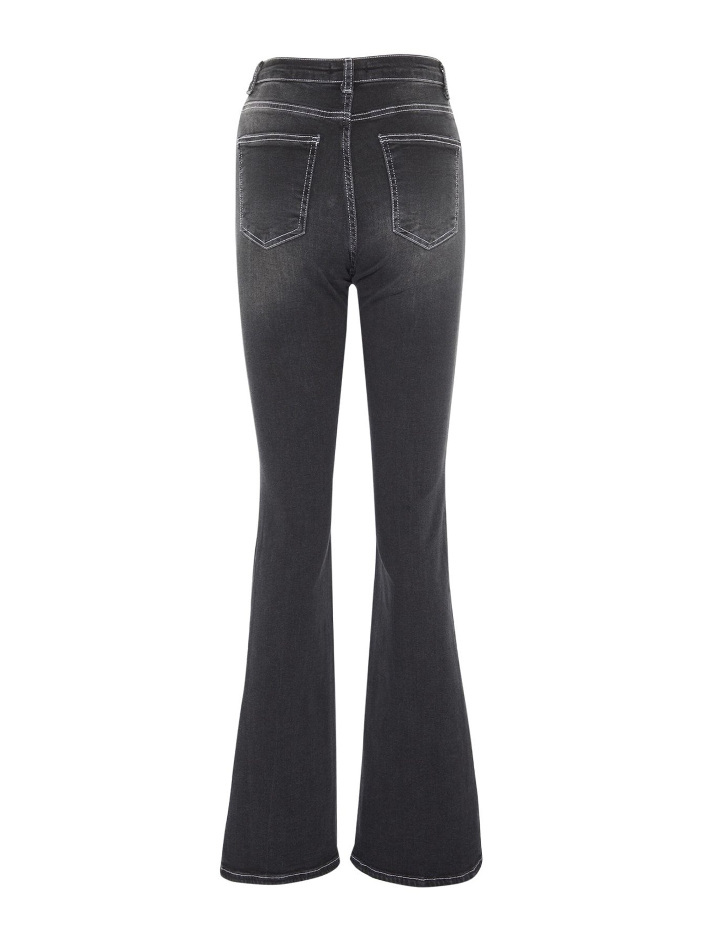 Regular Jean Trendyol en noir