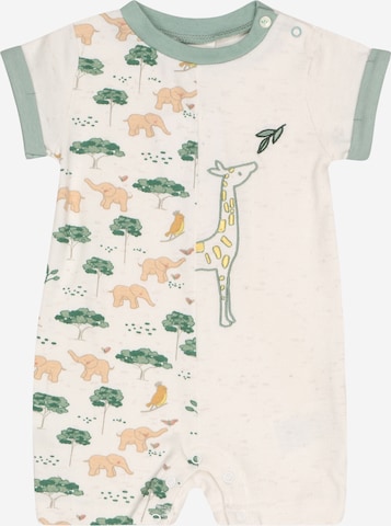 JACKY Dungarees 'ANIMAL FRIENDS' in White: front