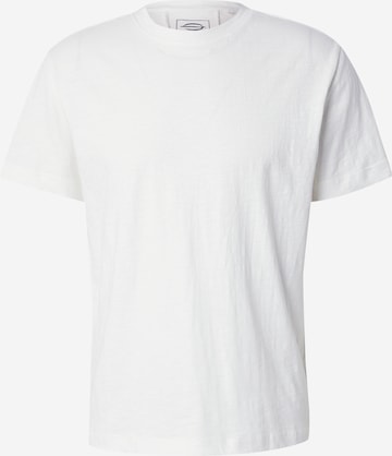 Key Largo Shirt 'SALT' in White: front