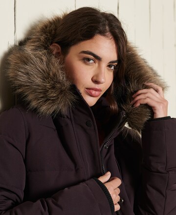 Superdry Winterjas 'Everest' in Lila