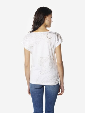 KOROSHI T-shirt i vit