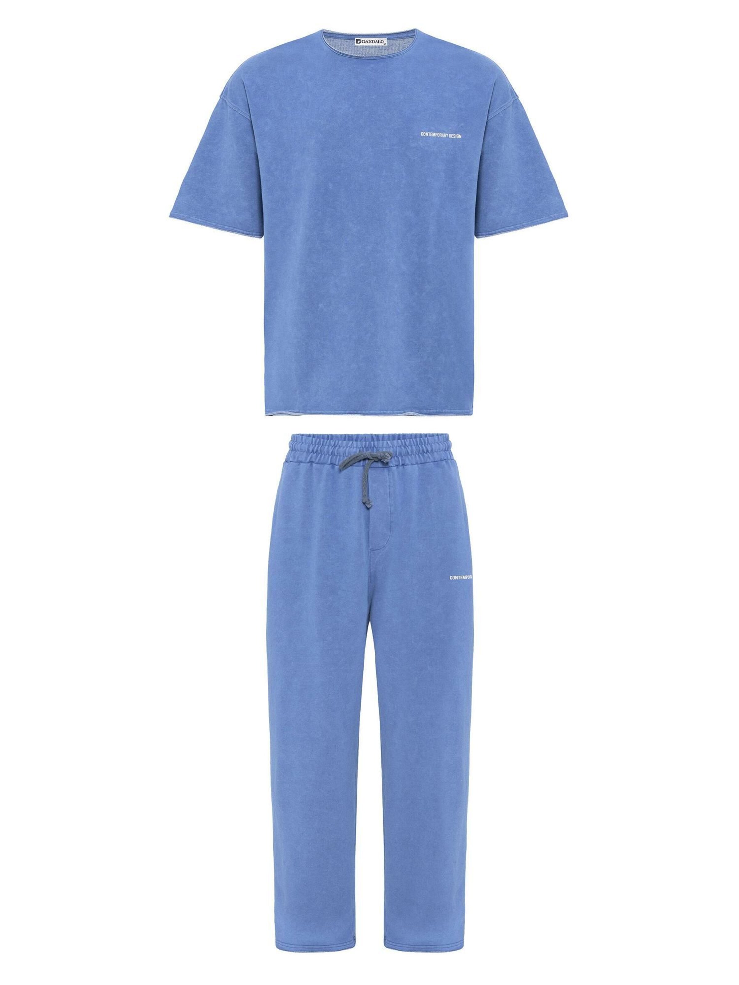 Dandalo Облекло за бягане в кралско синьо / бяло, Преглед на продукта