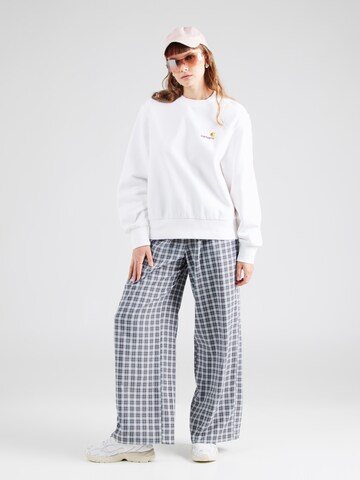 Carhartt WIP Sweatshirt 'American' i hvid