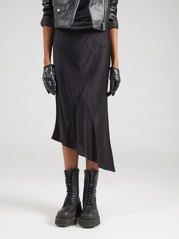 Jupe 'Cici' WEEKDAY en noir : devant