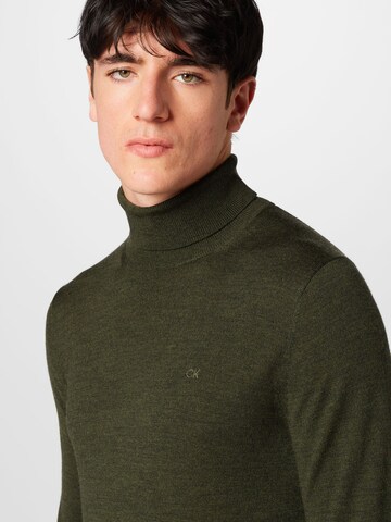 Pull-over Calvin Klein en vert