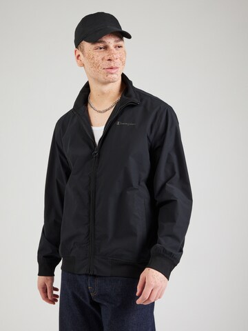 Champion Authentic Athletic Apparel Φθινοπωρινό και ανοιξιάτικο μπουφάν σε μαύρο: μπροστά