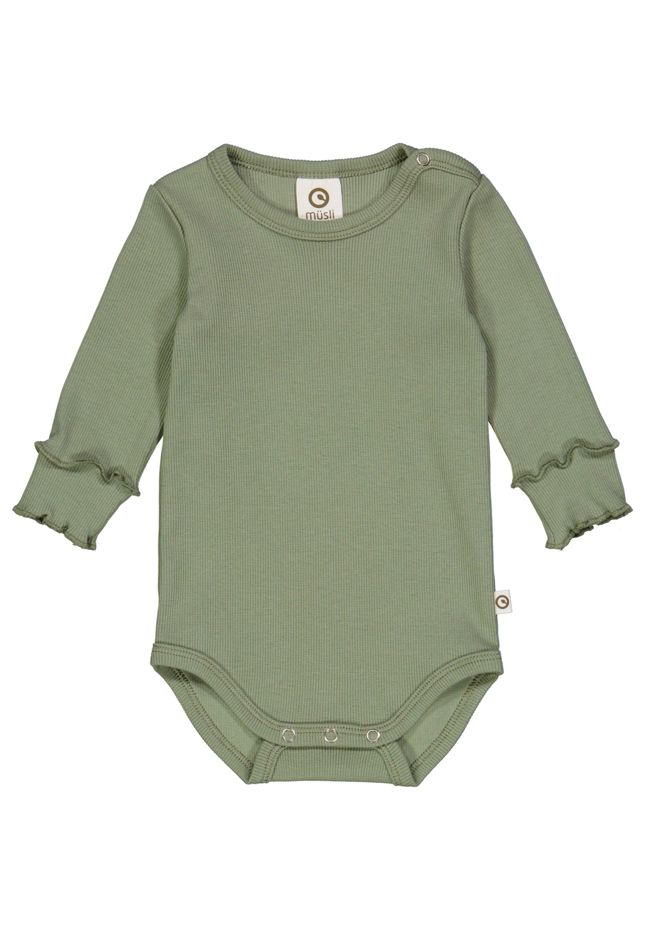 Müsli by GREEN COTTON - Macacão/Body em verde