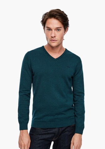 s.Oliver Pullover i grøn: forside