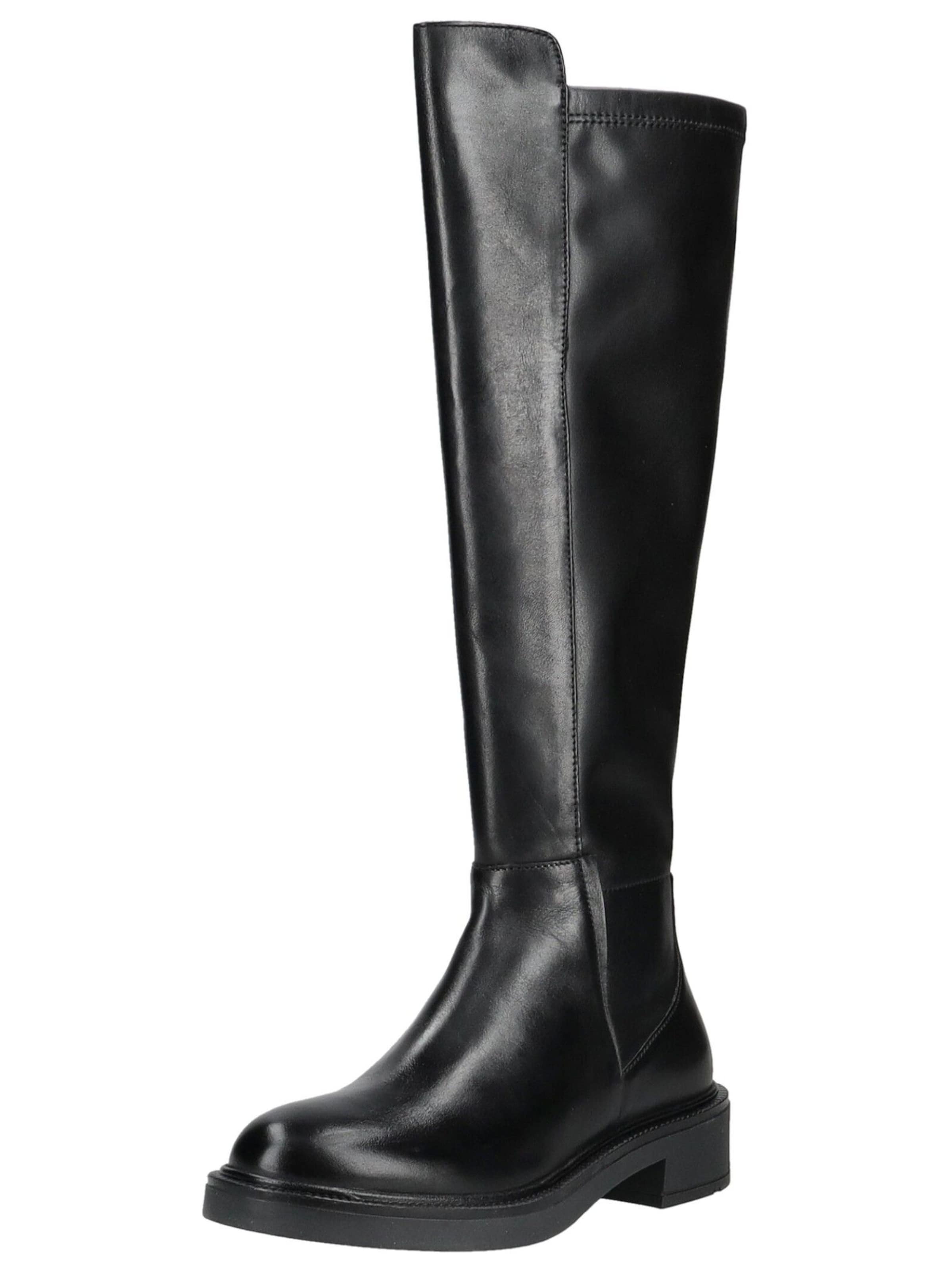 Bottes LLOYD SELECTED en noir : devant
