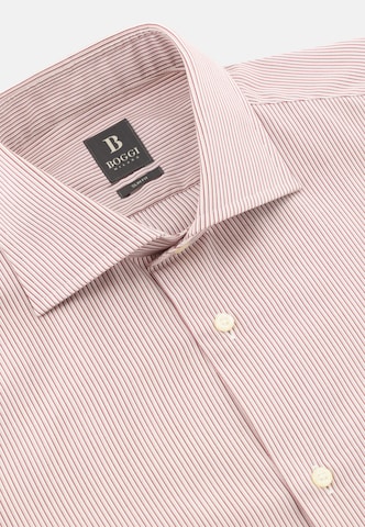 Coupe regular Chemise Boggi Milano en rouge
