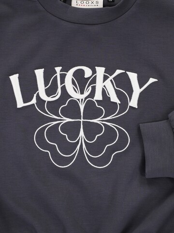 Sweat-shirt Looxs Revolution en bleu