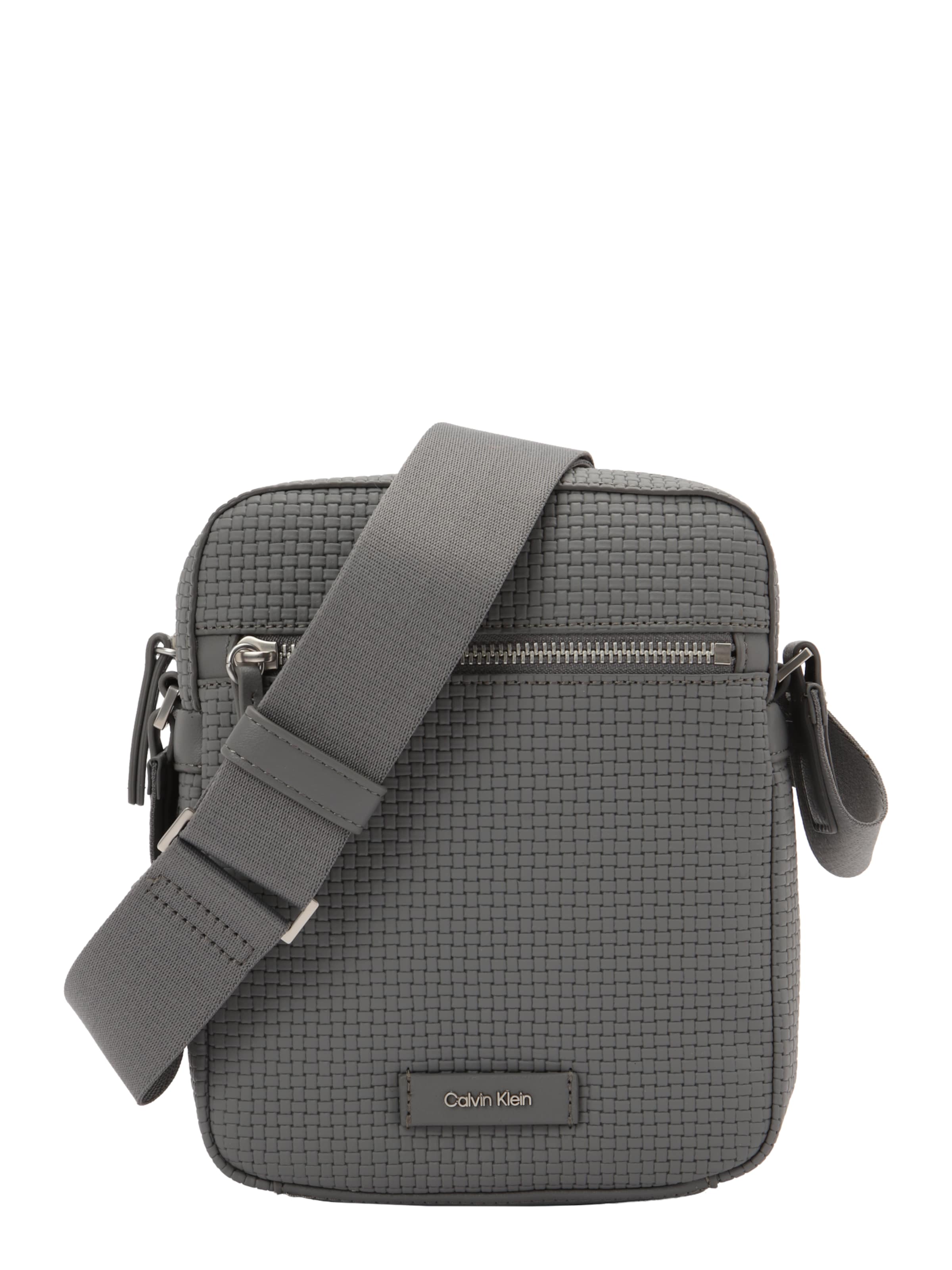 Sac à bandoulière Calvin Klein en gris : devant