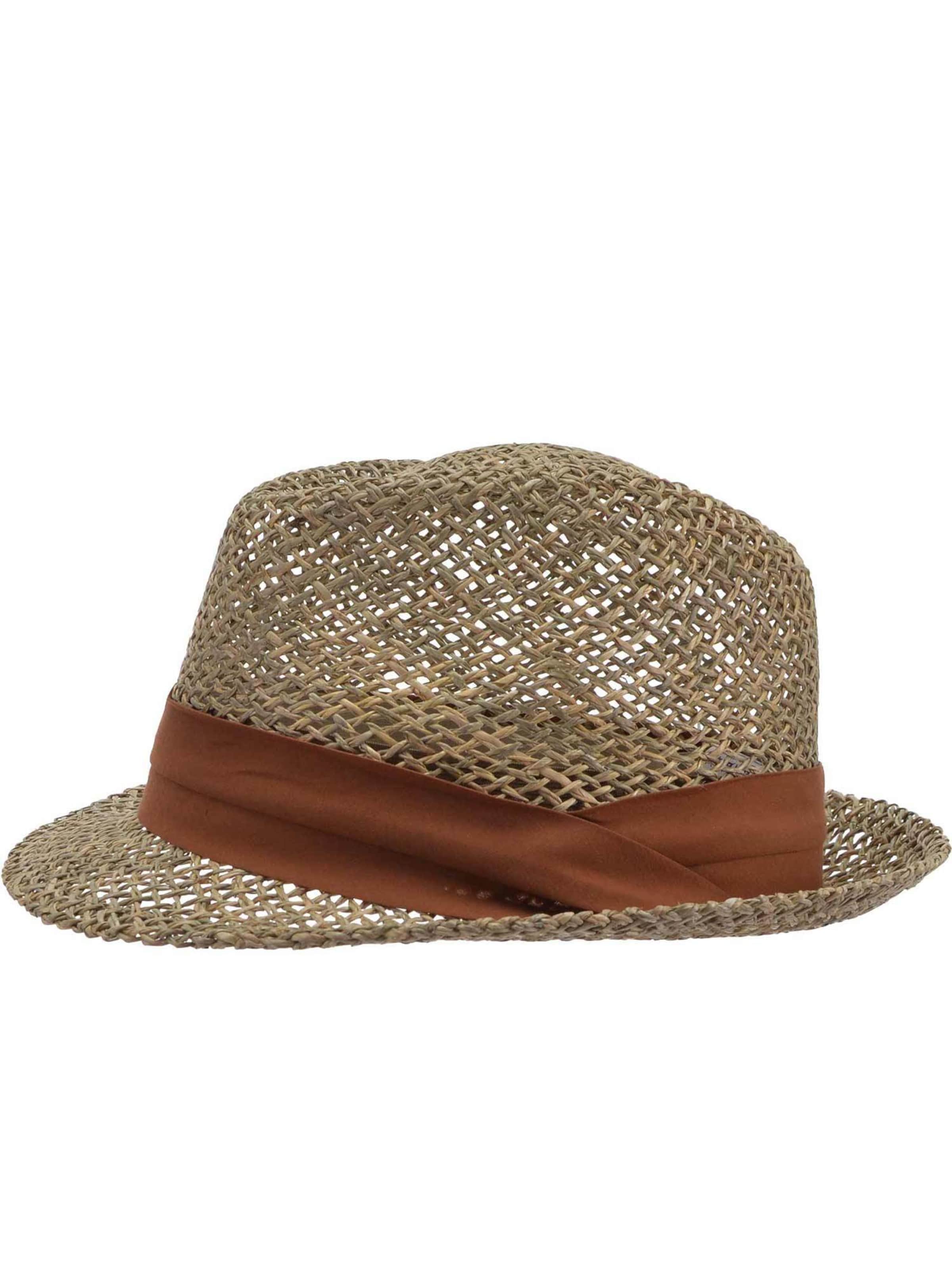 Seeberger Hat 'Hut' in Brown: front