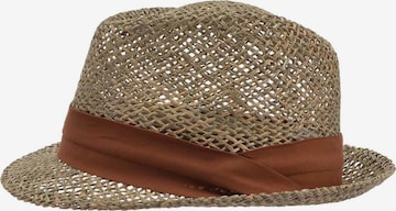 Seeberger Hat 'Hut' in Brown: front