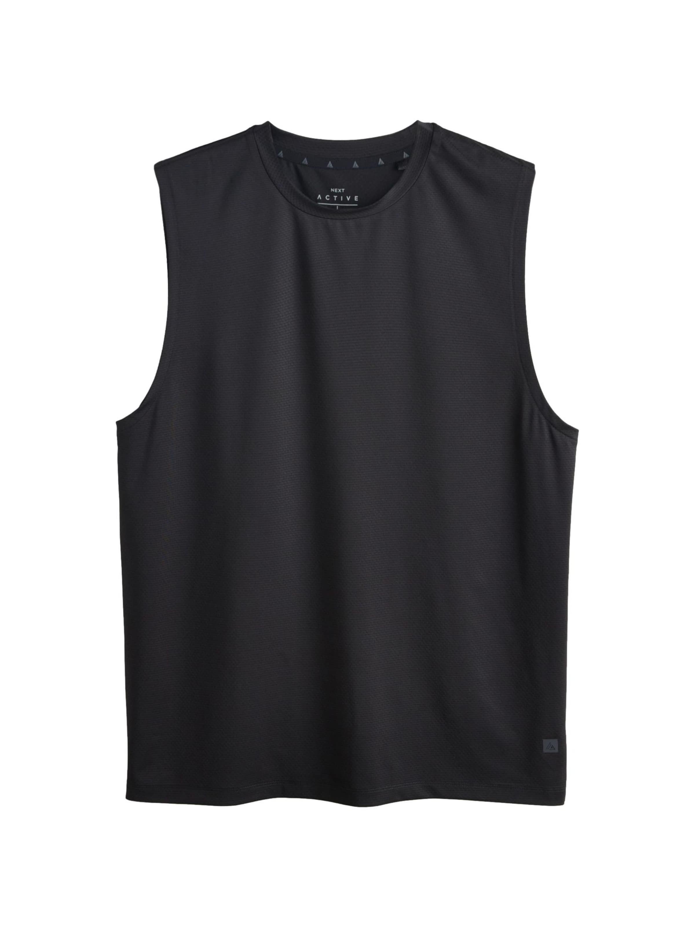 T-Shirt Next en noir : devant