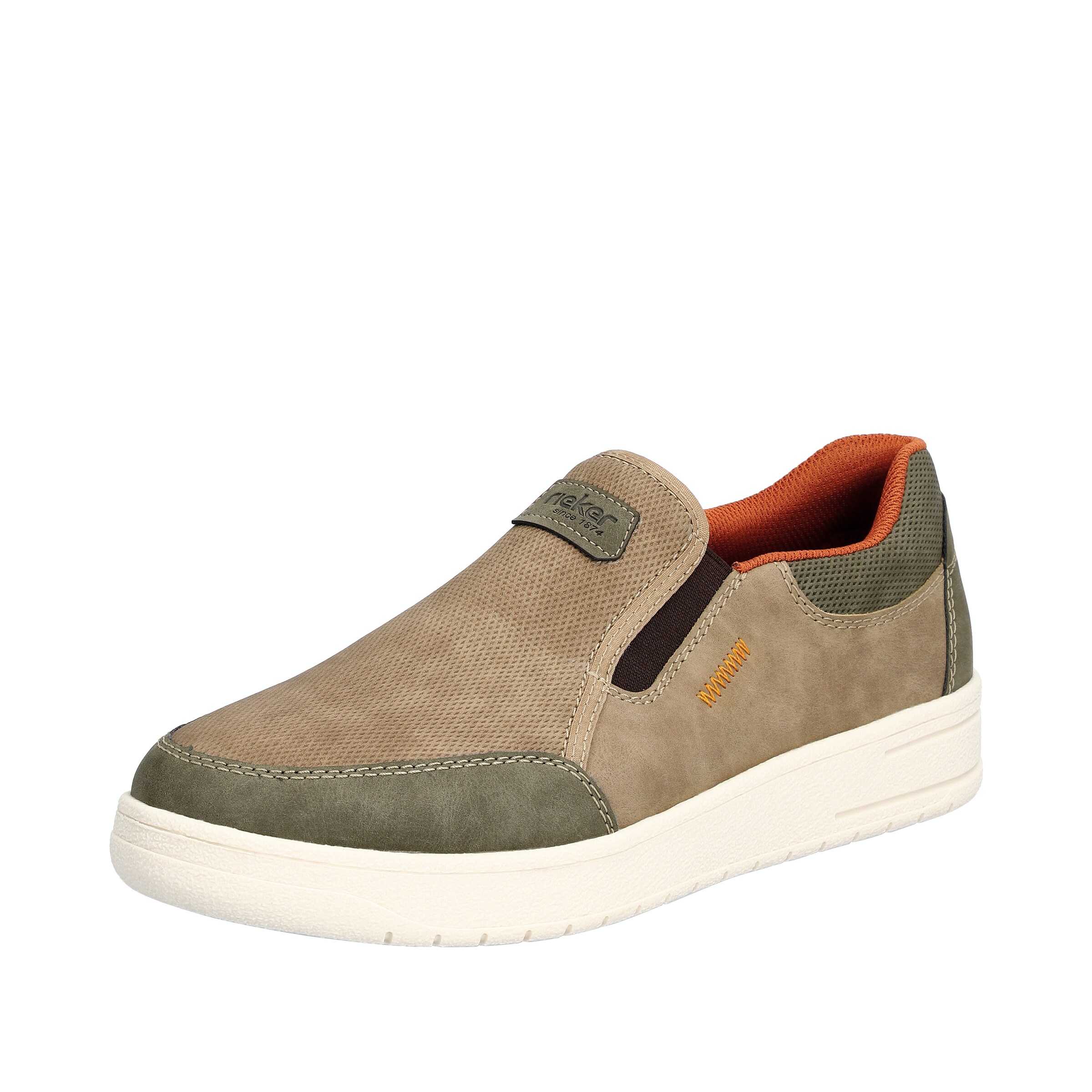 Rieker Slipper in Beige: Vorderseite