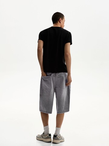 Baggy Jean Bershka en gris