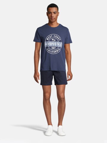 AÉROPOSTALE Regular Shorts in Blau