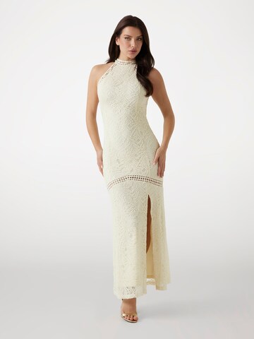 GUESS Evening Dress in Beige: front