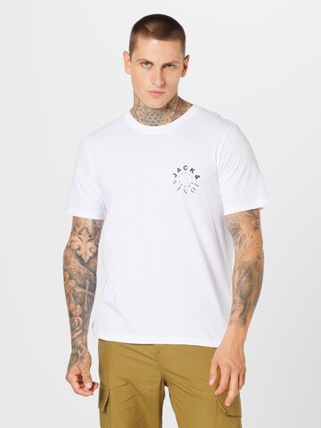 JACK & JONES Bluser & t-shirts 'WARRIOR' i blå: forside