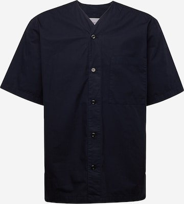 NORSE PROJECTS Regular fit Overhemd 'Erwin' in Blauw: voorkant