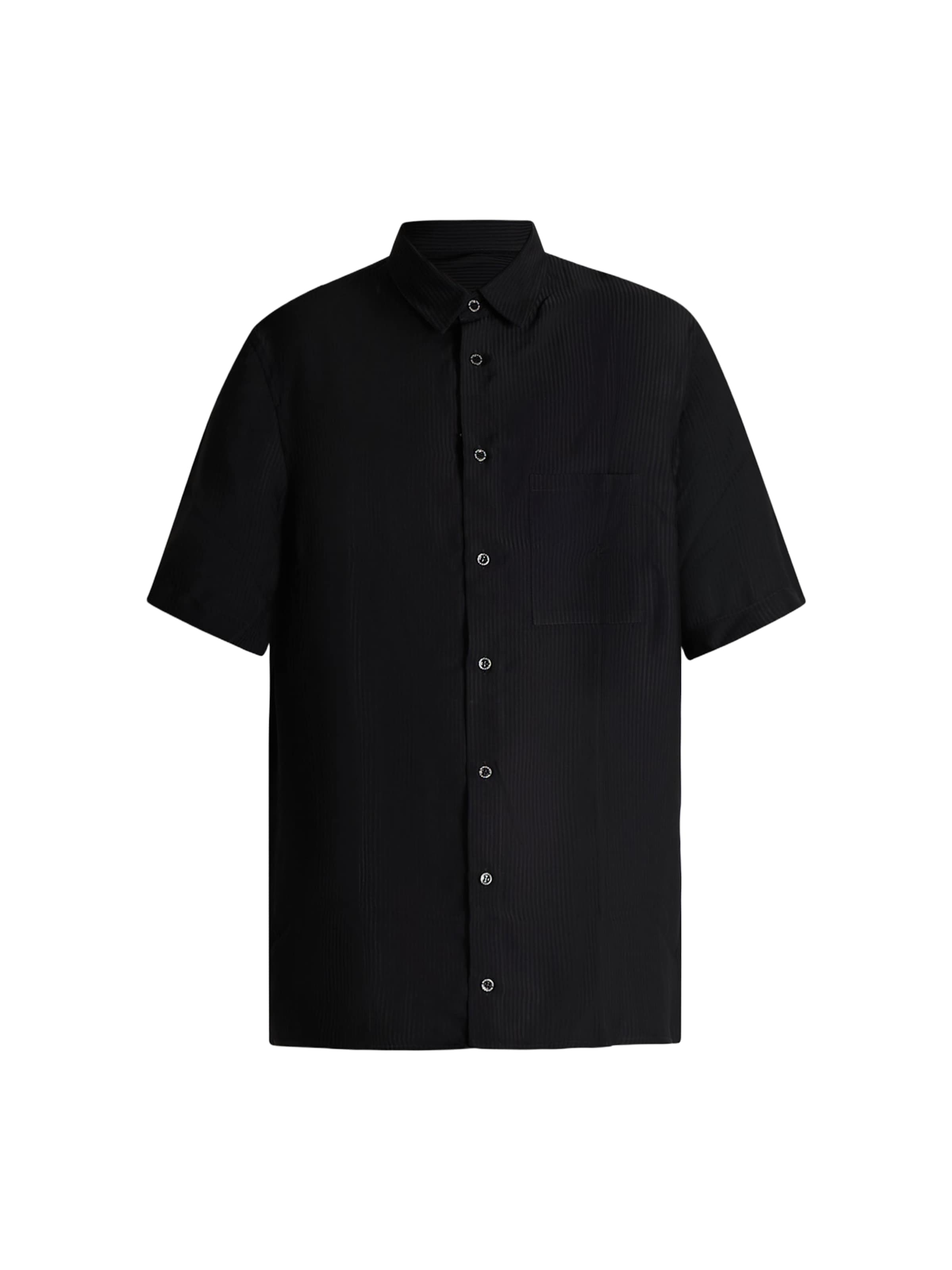 PATRIZIA PEPE Regular Fit Hemden in Schwarz: Vorderseite