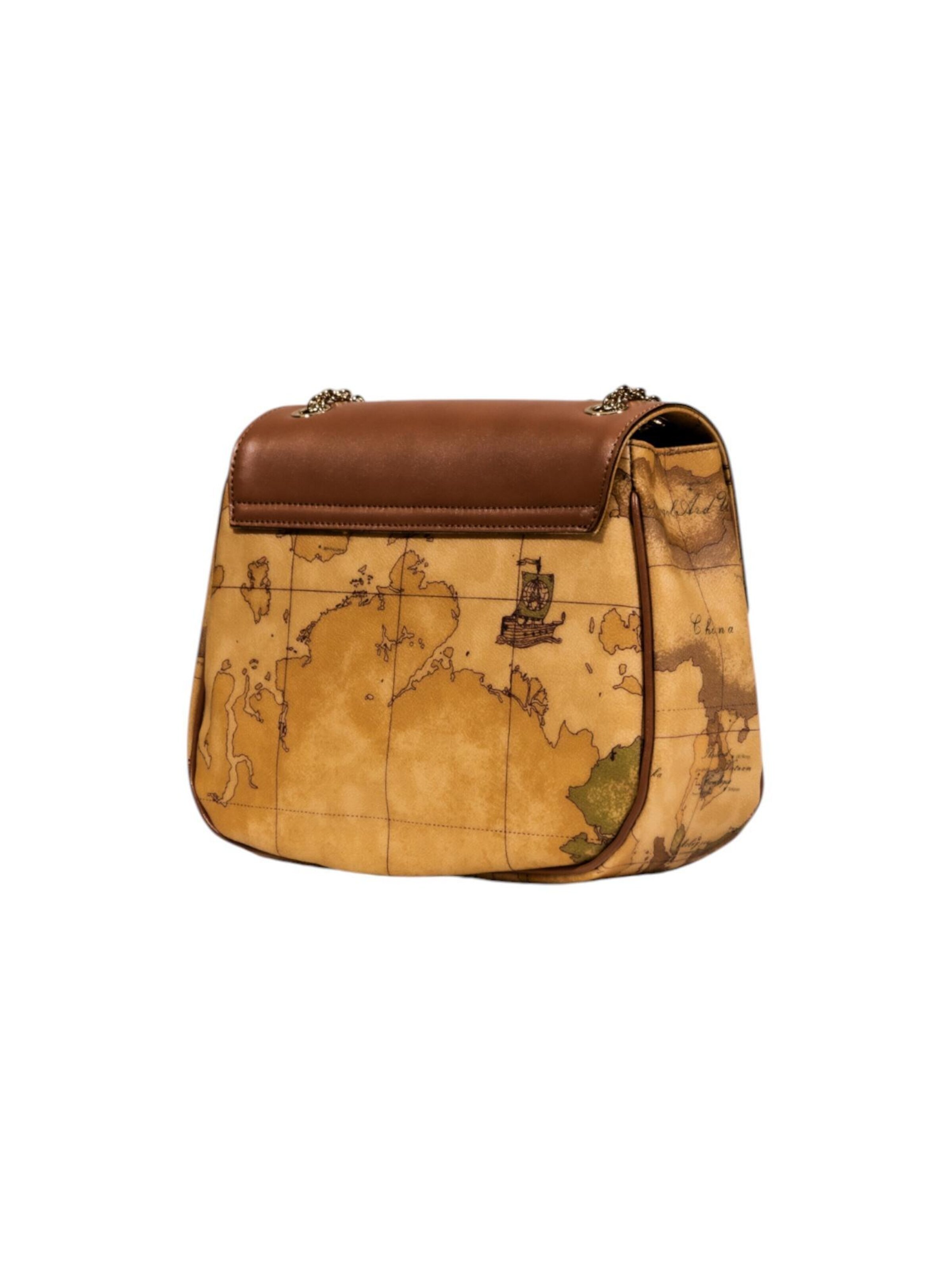 Alviero Martini 1a clase Shoulder bag 'C D096 6000' in Beige