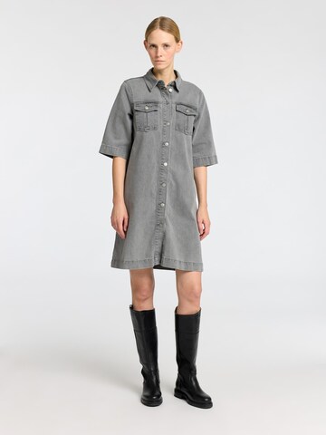 Robe-chemise SELECTED FEMME en gris