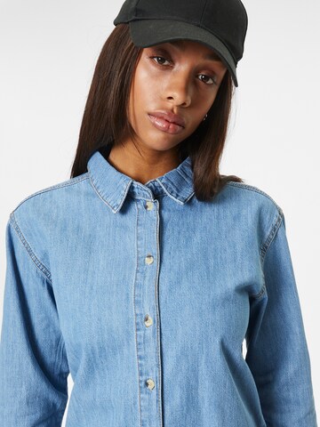 Denim Project Bluse 'MARIA' in Blau