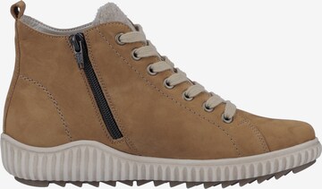 REMONTE High-Top Sneakers in Brown