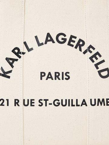 Karl Lagerfeld Μεγάλη τσάντα σε μπεζ