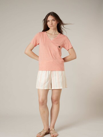 T-shirt 'Kellie' Deeluxe en orange : devant