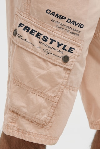 CAMP DAVID Regular Hose in Beige