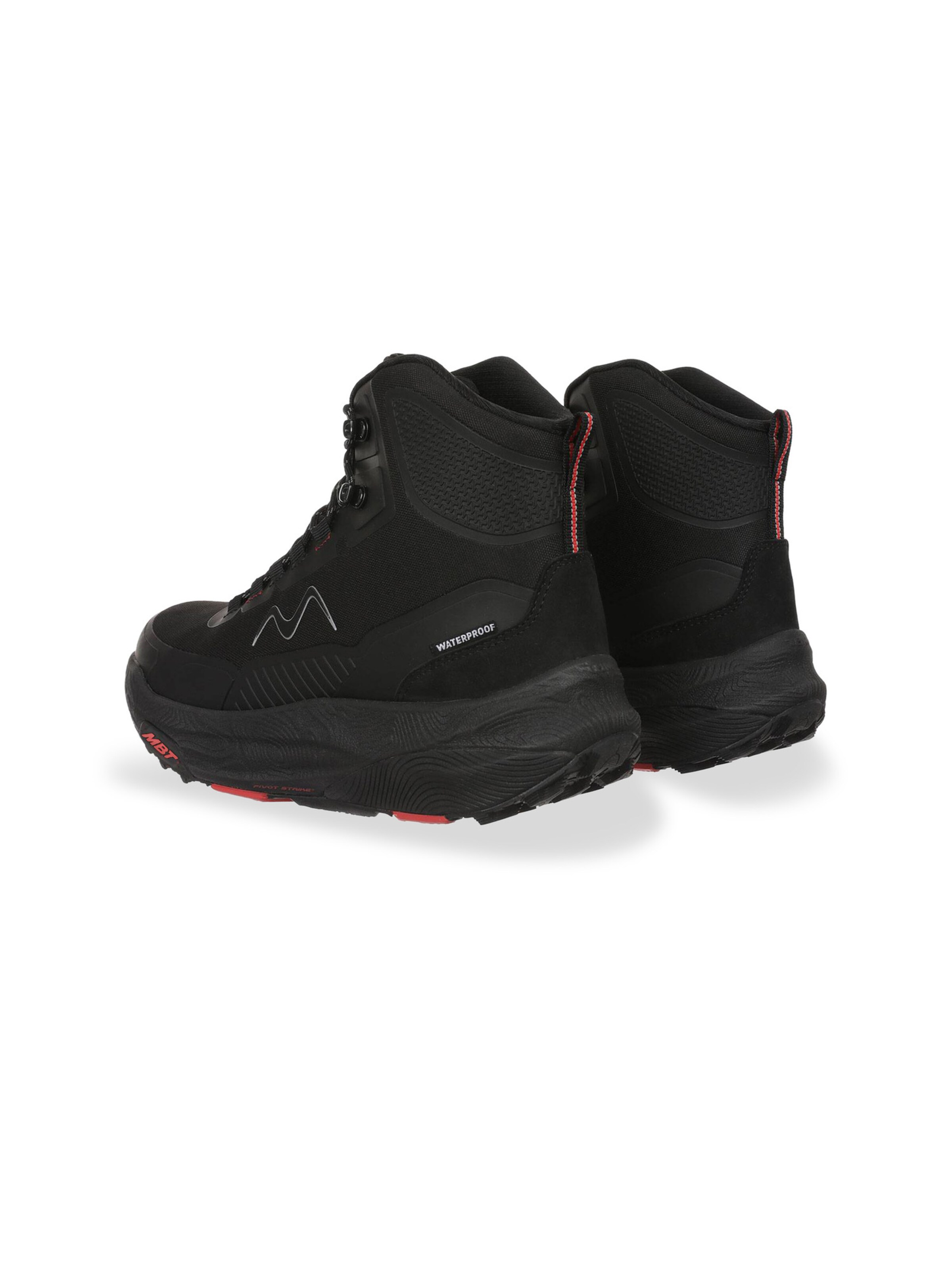 MBT Boots i sort: tilbage