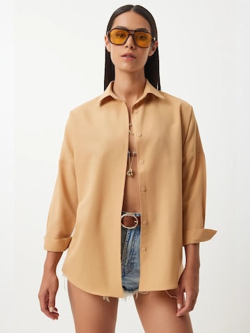Happiness İstanbul - Camisa em castanho: frente