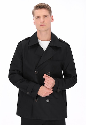 DreiMaster Klassik - Abrigo de entretiempo en negro: frente