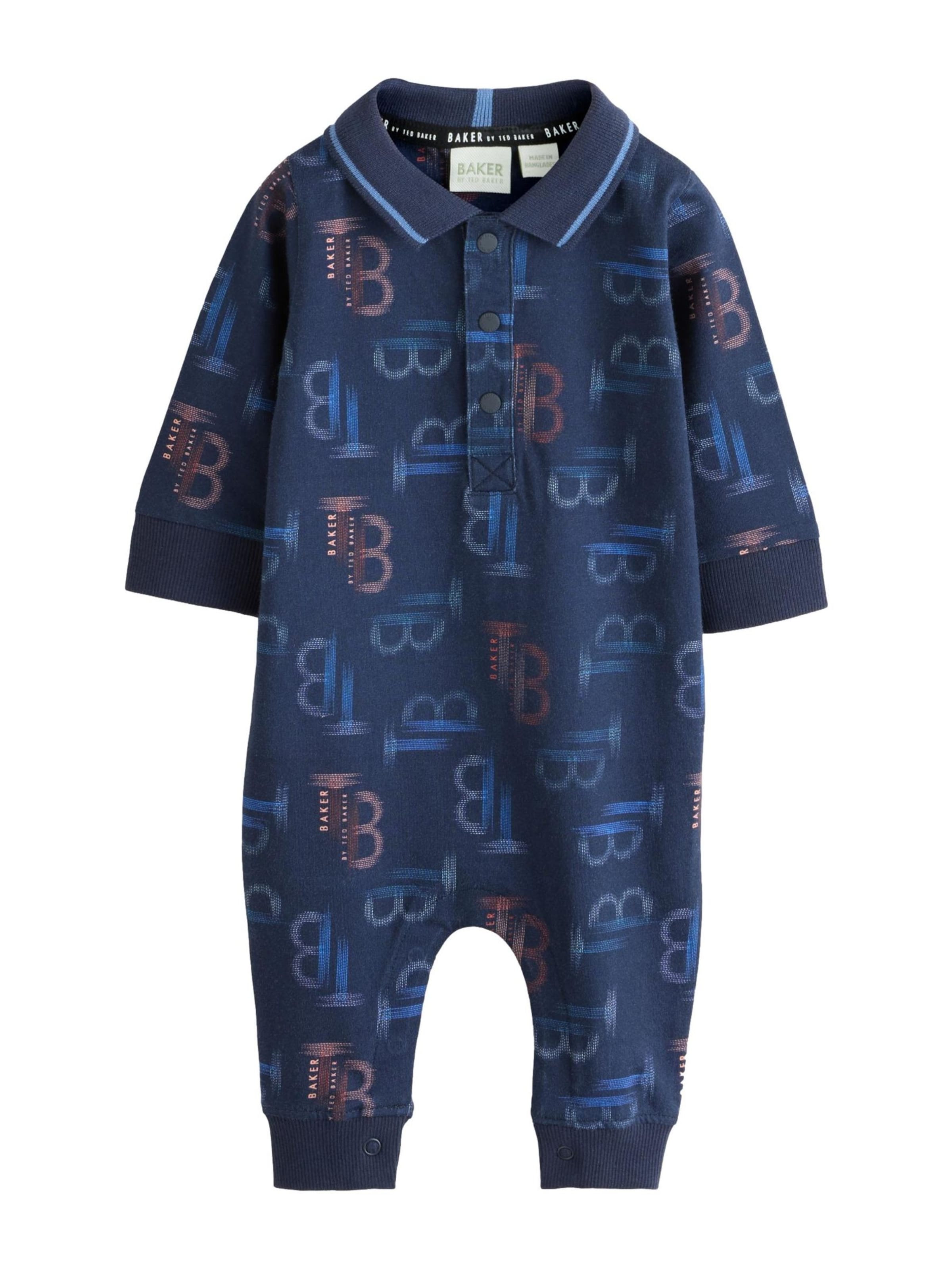 Baker by Ted Baker - Macacão/Body em azul: frente