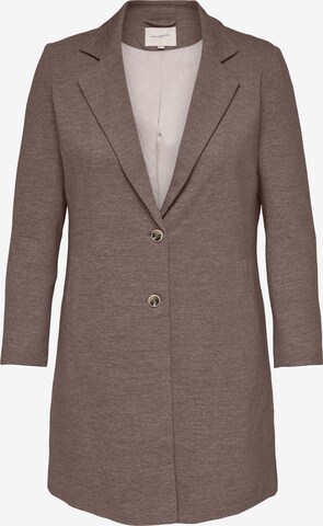ONLY Carmakoma Between-Seasons Coat 'CARCARRIE' in Grey: front