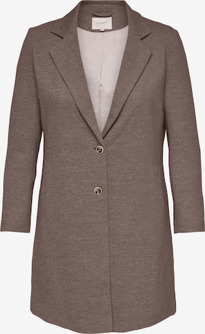 Manteau mi-saison 'CARCARRIE' ONLY Carmakoma en gris : devant