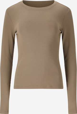 Athlecia Shirt 'Lenga' in Bruin: voorkant